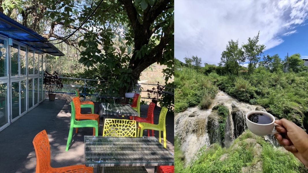 Majheri Manzil Resort overlooking the Bijaypur river gorge