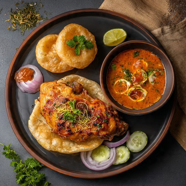 Chicken Khaja Set